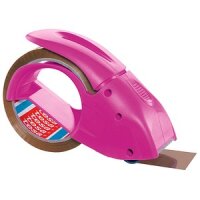 tesapack Abroller Packn Go pink + tesapack PP 50m 50mm