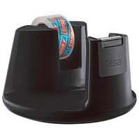 tesafilm Tischabroller Easy Cut Compact schwarz + 1 Rolle