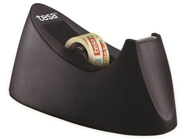 tesafilm Tischabroller Curve + 1 Rolle transparent