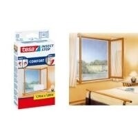 tesa Fliegengitter Comfort Klettband 1x1m anthrazit