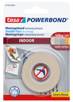 tesa Powerbond Montageband Indoor 5m 19mm
