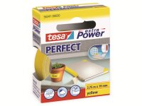 tesa extra Power Perfect Gewebeband 2,75m 19mm gelb