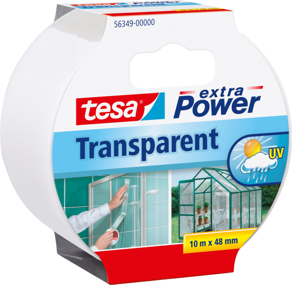tesa extra Power 10m 50mm transparent PE