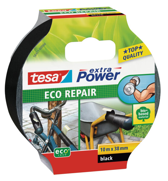tesa extra Power Eco Repair 10m 38mm schwarz