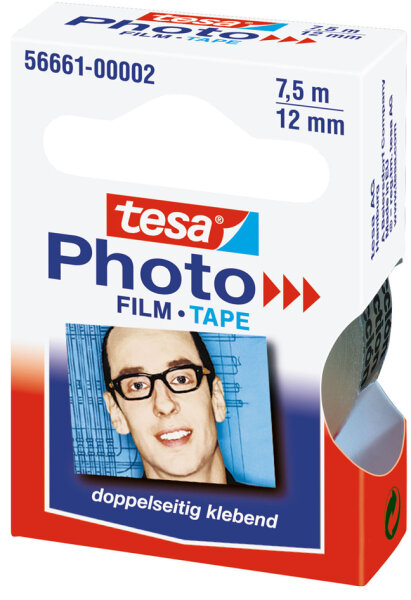 tesa Photo Film Nachfüllpackung 7,5m 12mm Hängefaltschachtel