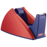 tesa Easy Cut Tischabroller bis 33m 19mm rot-blau, leer