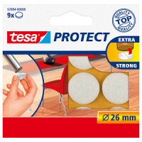 tesa Protect Filzgleiter rund 26mm weiß...