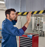 tesa Signal Markierungsklebeband Univ. 66m 50mm gelb/schwarz