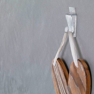 tesa Powerstrips transparent Deco Haken Large