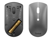 Lenovo Maus wireless - ThinkBook Bluetooth Silent Mouse Silb