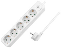 Logilink Steckdosenleiste 5-fach,5xCEE 7/3:1,5m:m.Schalter w