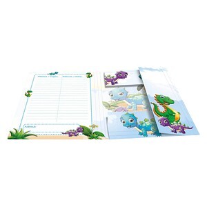 HERMA Sammelmappe A4 Dinos Pappe
