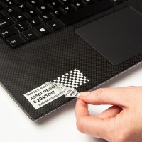Schriftbandkassette Brother 24mm weiß/schwarz...