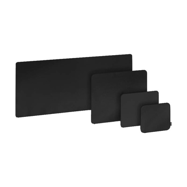 Logilink Mauspad, vernähte Kanten, 250x220mm, schwarz, Gr.M