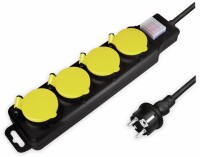 Logilink Steckdosenleiste 4-fach,4xCEE 7/3,m.Schalter,Outdoo