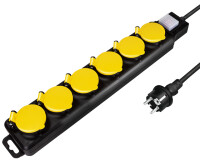 Logilink Steckdosenleiste 6-fach,6xCEE 7/3,m.Schalter,Outdoo