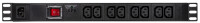 Logilink Steckdosenleiste 19" 8xIEC320 C13,m....