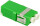 Logilink Glasfaser LCD/APC Kupplung ohne Flansch,m.Laserschu