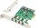 DIGITUS 4-Port USB 3.0 PCI Express Add-On Karte