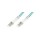 DIGITUS LWL Patchkabel LC -> LC 15.00m Multimode Duplex OM3