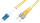 DIGITUS LWL Patchkabel LC -> ST 2.00m Singlemode Duplex OS2