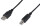 DIGITUS USB 2.0 Anschlusskabel Typ A -B  St/St     1.8m,  be