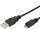 DIGITUS USB 2.0 Anschlusskabel Typ A -mikro B St/St 1.0m, sw