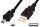 DIGITUS USB 2.0 Anschlusskabel Typ A -mini B  St/St 1.8m, sw