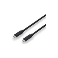 DIGITUS USB 3.1 Anschlusskabel Typ C -C  St/St     1.0m,  sw