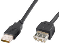 DIGITUS USB 2.0 Verlängerungskabel Typ A -A St/Bu...