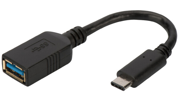 DIGITUS USB Type-C Adapter/Konverter,OTG,Type-C auf A,0,15m,