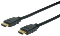 DIGITUS HDMI High Speed mit Ethernet Anschlusskabel, 1m, sw