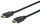DIGITUS HDMI High Speed mit Ethernet Anschlusskabel, 1m, sw