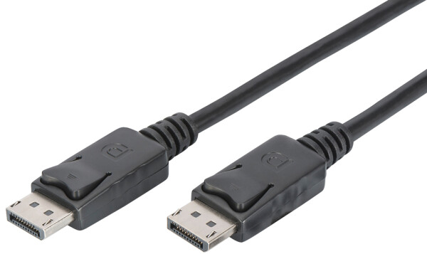 DIGITUS DisplayPort Anschlusskabel 10m FullHD schwarz
