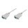 DIGITUS Null-Modem Anschlusskabel, 1,8m, beige