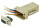 DIGITUS RS 232 Adapter, DB9,   RJ45, Modular DB9 F,  RJ45 F