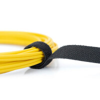 DIGITUS Klettbandrolle 10x15x2,6mm schwarz
