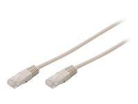 DIGITUS Patchkabel Cat5e U/UTP Ste. RJ45   0,25m grau...