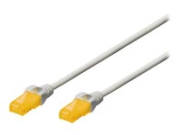 DIGITUS CAT 6A U/UTP Patchkabel, 0,5m, grau