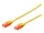 DIGITUS CAT 6 U/UTP Patchkabel - LSZH, 0,25m, gelb