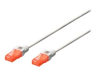DIGITUS CAT 6 U/UTP Patchkabel - LSZH, 1m, weiß