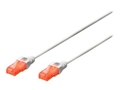 DIGITUS CAT 6 U/UTP Patchkabel - LSZH, 3m, weiß