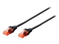 DIGITUS CAT 6 U/UTP Patchkabel - LSZH, 25m, grau