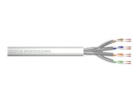 DIGITUS CAT 6A U/FTP Twisted Pair Roh-Patchkabel, 100m,grau