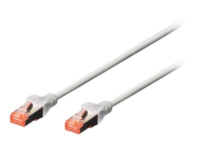 DIGITUS CAT 6 S/FTP Patchkabel, 10 Stück, 2m, grau