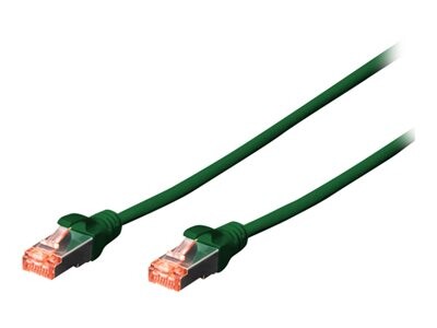 DIGITUS CAT 6 S/FTP Patchkabel, 10 Stück, 5m, grün