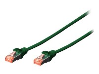 DIGITUS CAT 6 S/FTP Patchkabel, 5 Stück, 10m, grün