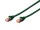 DIGITUS CAT 6A S/FTP Patchkabel, 0,25m, grün