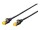 DIGITUS CAT 6A S/FTP Patchkabel, 0,5m, schwarz