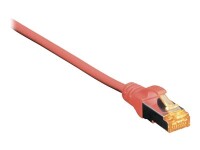 DIGITUS CAT 6A S/FTP Patchkabel, 0,5m, rot